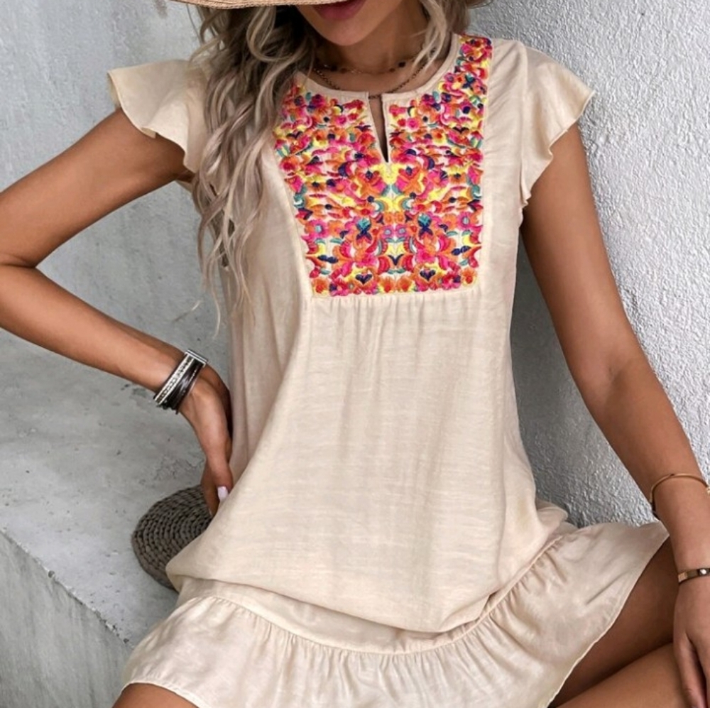 SHEIN Light Pink Fabric